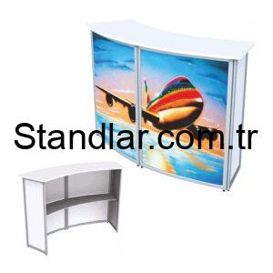 Panset Masa Büyük - Katlanır Fuar Masası